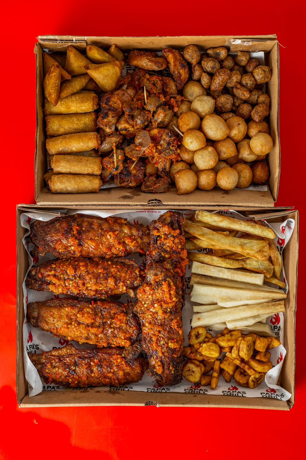 Papa's Grill platter